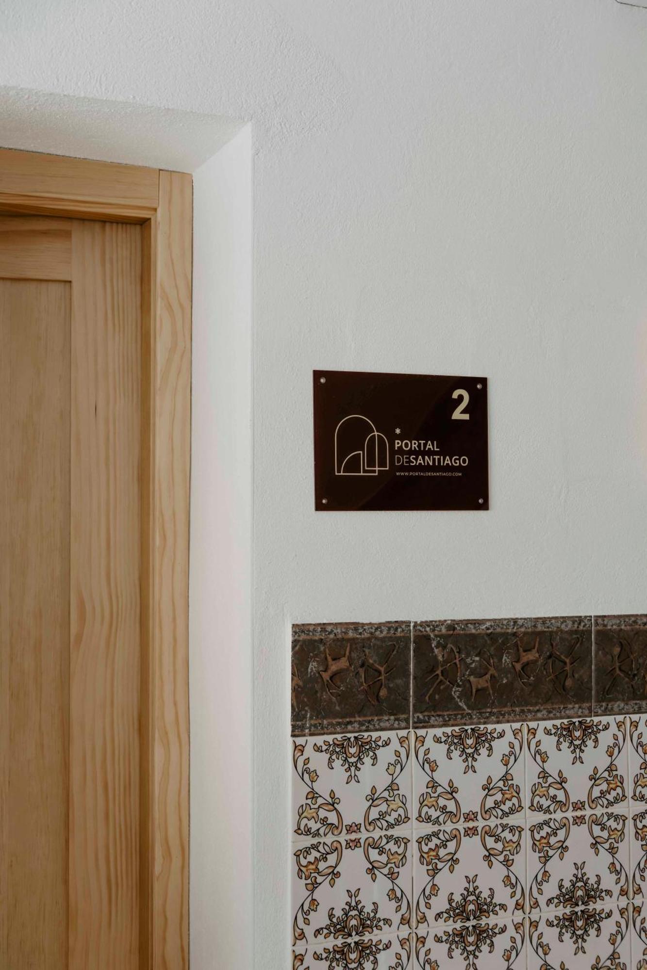 Portal De Santiago Lägenhet Caces Exteriör bild